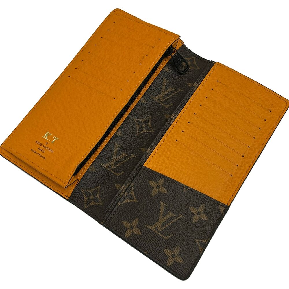 Louis Vuitton Portefeuille Brazza NM Monogram Macassar Long Wallet M82551 - Picture 3 of 8
